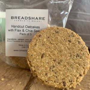 Flax and Chia Seed Oatcakes