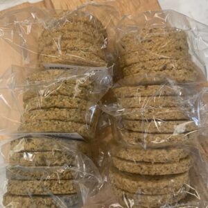 Mixed box of 6 packs of oatcakes.